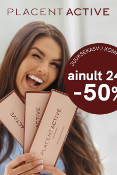 Musta reede sooduspakkumised Placent Active e-poes